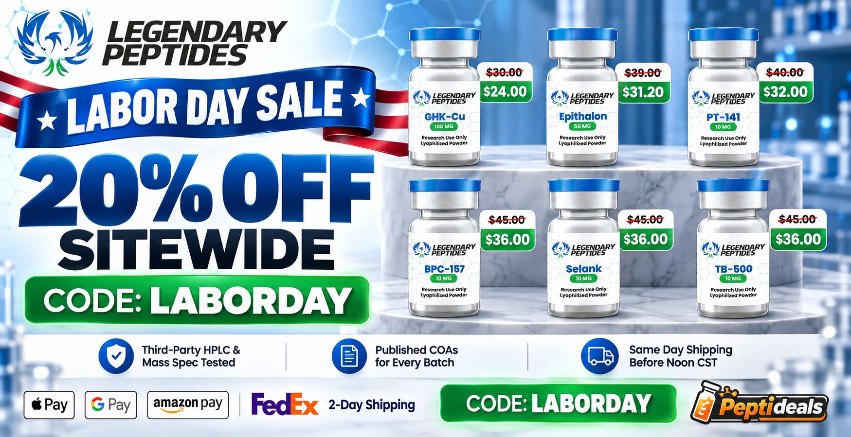 Legendary Peptides