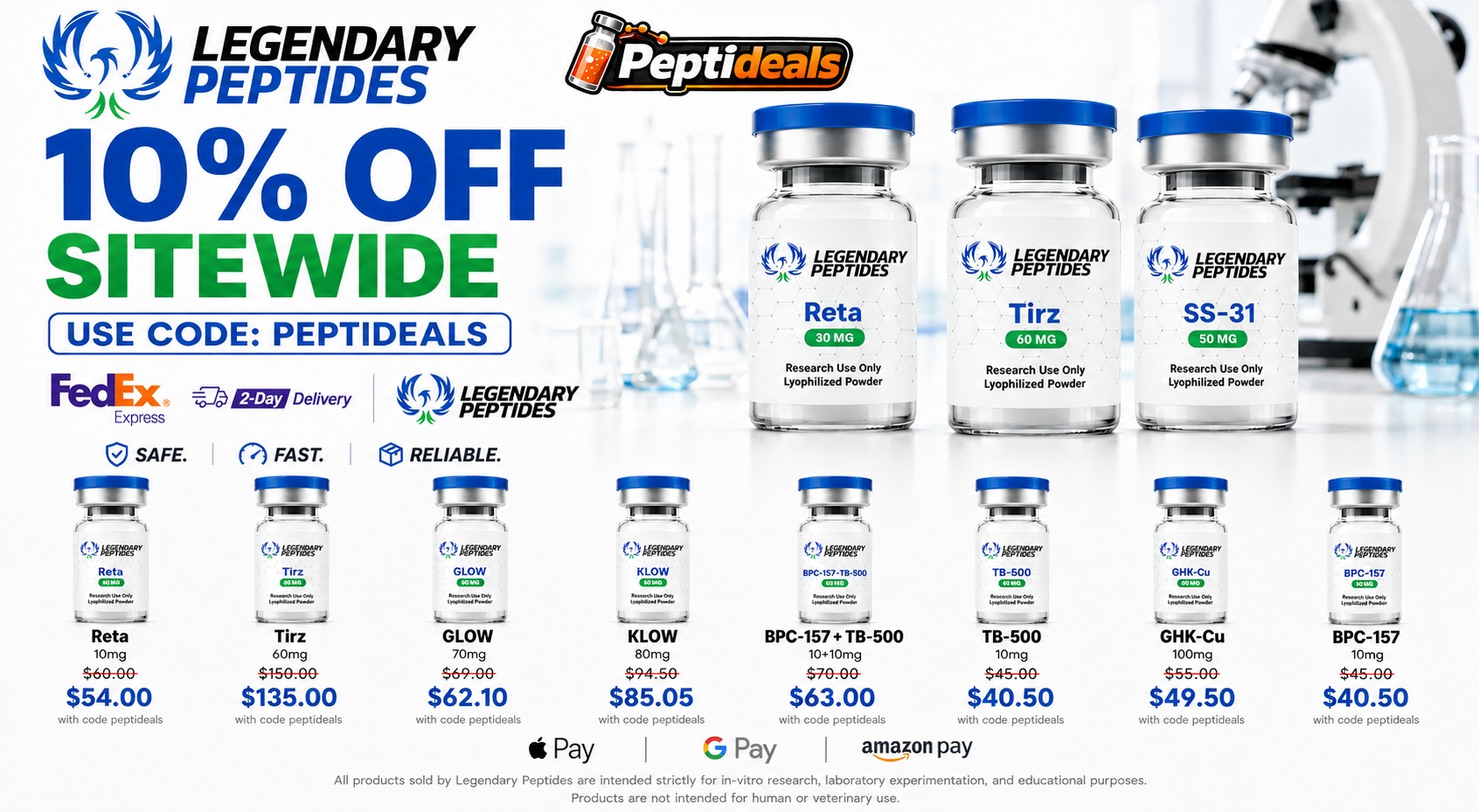 Legendary Peptides
