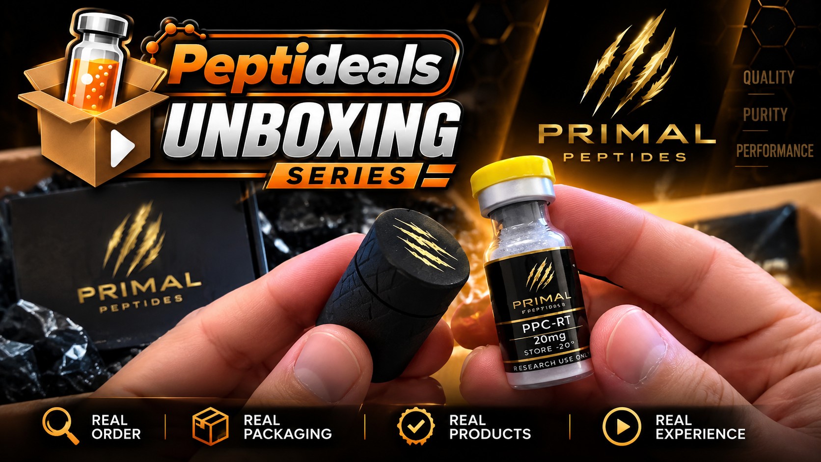 Primal Peptides unboxing