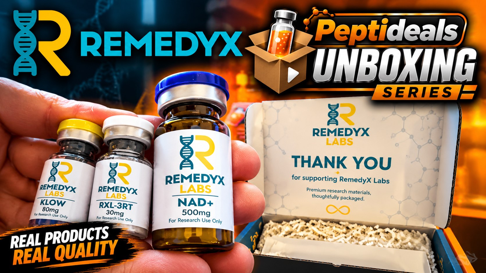 RemedyX unboxing